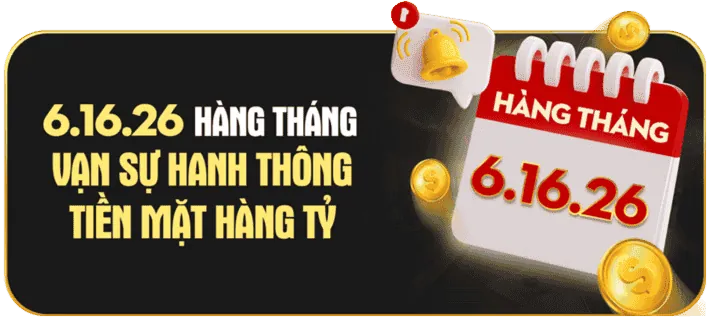 Thưởng nạp lại hàng ngày 77 ball
